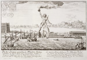 De Kolossus van Rhodos, uit 